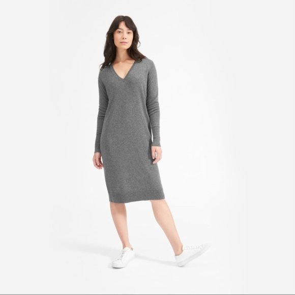 everlane cashmere dress